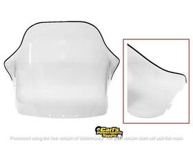 0006060-s Aftermarket Windshield For Various Ski Doo Skandic Snowmobiles From 2003-2007 Ref# M5147892
