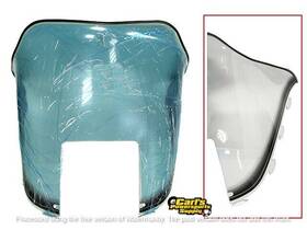 0006100-s Aftermarket Windshield For Various Polaris 1988 To 1998 Indy Model Snowmobiles