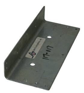 0117-017 Arctic Cat Snowmobile Jag Plate Mtg Skid Frame Rear New Old Stock