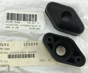 Arctic Cat 0606-640 2pk Oem Snowmobile Windshield Housing Mount Fits 90-94