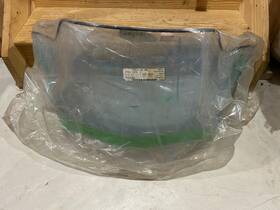 0639-840 Arctic Cat Vintage Snowmobile Low Green Windshield - New Old Stock