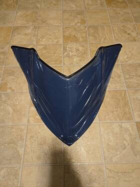 1616-222 Arctic Cat Snowmobile Low Charcoal Windshield