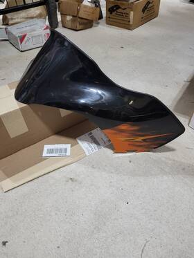Arctic Cat 4606-206 Snowmobile Firecat Orange Windshield F5 F6 F7