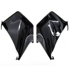 5639-785 Arctic Cat Windshield Side Deflectors Black 2012-2017 Zr F Xf M
