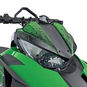 5639-792 Arctic Cat Snowmobile 2012-2017 F M Xf Zr Green Low Flyscreen -