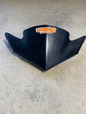 6606-024 Arctic Cat Snowmobile 2009-2013 Z1 Tz1 Turbo Black Fly Windshield -