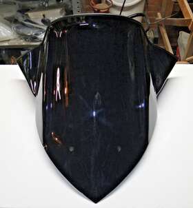 6606-134 Arctic Cat 2012-17 Snowmobile Oem Mid Black Windshield 6000 8000 1100