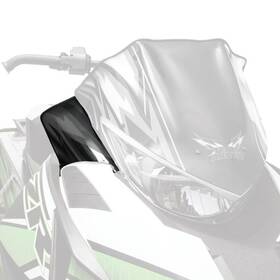6639-347 Arctic Cat Pride Windshield Side Deflectors - Black 2012-2018 Zr F Xf M 6639-347 Arctic Cat Pride Windshield Side Deflectors - Black 2012-2018 Zr F Xf M