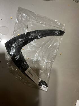 7606-936 Arctic Cat Headlight Cowl Windshield Trim - Black 2014-2025 7606-936 Arctic Cat Headlight Cowl Windshield Trim - Black 2014-2025