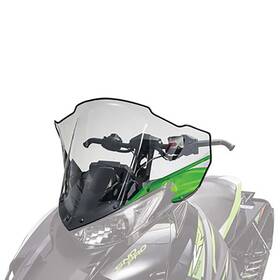 7639-688 Arctic Cat Black Mid Touring Windshield Bearcat Pantera Norseman Zr Xf