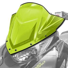8639-220 Arctic Cat Snowmobile 2014-2025 M Riot Xf Zr Green Mid Windshield -