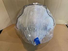 12030 Arctic Cat/powermadd 2012-17 Models Clear With B Ack Fade Windshield 17 Inch P/n
