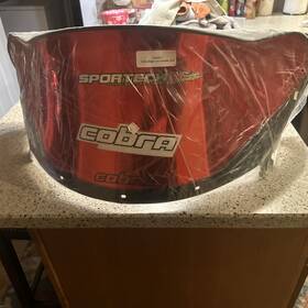 10152017 Cobra Low Red Chrome 11 Inch Polaris Edge Chassis 1999-2008 New