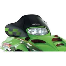 12320 Cobra Arctic Cat Snowmobile 2000-2006 Zr 13.75 Inch Low Black Windshield - 12320 Cobra Arctic Cat Snowmobile 2000-2006 Zr 13.75 Inch Low Black Windshield -