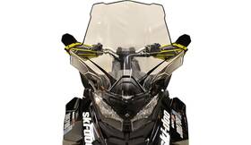 2318-0166 Cobra 13640 Powermadd Windshield Ski-doo Gen 4 Tall With Black Graphics 22 Inch #13640