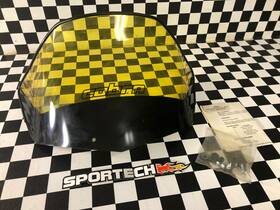 10302012 Cobra Sport Ski-doo Rev Low Yellow Sportech Fly Screen Windshield Assy 500ss Mxz Nos