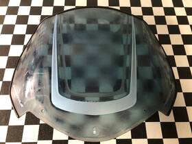 517303568 Fox Racing Ski-doo Brp Ultra Tinted Smoked Freestyle Windshield With P-brise U Cut Nos