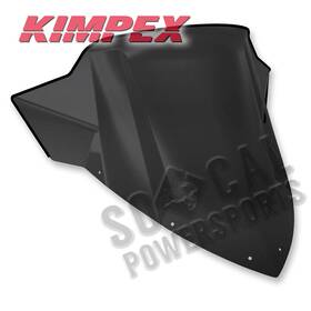 1247-k852335-77 Kimpex Windshield-medium-black Opaque For 2016-2017 Arctic Cat Xf 6000 High