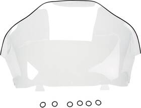 274774 Kimpex 15.5 Inch Clear Snowmobile Windshield 274774 Kimpex 15.5 Inch Clear Snowmobile Windshield