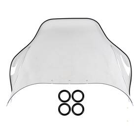 274960 Kimpex Polycarbonate Windshield 18 Inch Clear Skandic Lt Es 440 550 600