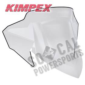 5926-k825693-76 Kimpex Windshield-tall-smoke For 2014-2018 Arctic Cat M 8000 Sno Pro 162