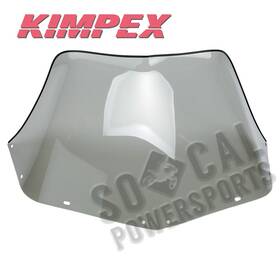 Kimpex 9075-k273991-75 Polycarbonate Windshield -std-13 Inch -smoke For 1979-1980 Arctic Cat El