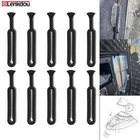 Lenkdou 16001-0001b-df 10x Snowmobile Windshield Straps O-rings For Polaris Arctic Cat Yamaha Ski-doo