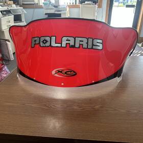 2873948 Polaris Edge Mid Red Snowmobile Windshield 12.5 Inch 2873948 Polaris Edge Mid Red Snowmobile Windshield 12.5 Inch
