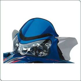 2875107 Polaris Snowmobile Iq Chassis 12 Inch Low Midnight Blue Windshield -