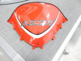 2875500 Polaris Snowmobile Iq Chassis 11.5 Inch Low Red Rmk Windshield -
