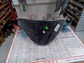 5437639 Polaris New Oem Snowmobile Iq Chassis 8 Inch Low Gloss Black Windshield