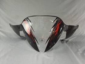 P2877200 Polaris 11.5 Inch Midsize Snowmobile Windshield Iq Clear/ Black P2877200 Polaris 11.5 Inch Midsize Snowmobile Windshield Iq Clear/ Black