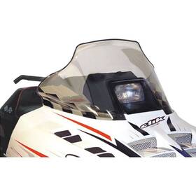 11130 Powermadd Flared Windshield Polaris Mid Smoke Black Check