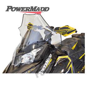 1117-p600075-37 Powermadd Cobra Windshield-mid-17 Inch -tint With Black Fade For 2013-2017 Ski-doo 1117-p600075-37 Powermadd Cobra Windshield-mid-17 Inch -tint With Black Fade For 2013-2017 Ski-doo