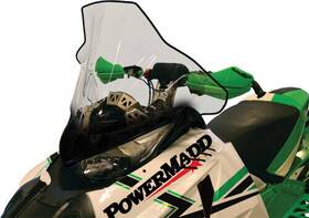 10-13037 Powermadd 12040 Cobra With S Ac Tall 19 Inch Clr/blk Procross/ Proclimb S/m