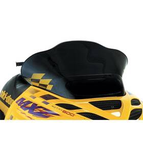13225 Powermadd Cobra Windshield Ski-doo Zx Chassis Black With Yellow Checks