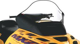 13251 Powermadd Fits Cobra Windshield - Tall 15.5 Inch Clear With Black 13251 Powermadd Fits Cobra Windshield - Tall 15.5 Inch Clear With Black