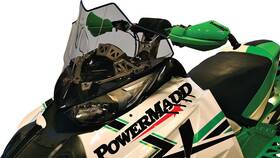 14521 Powermadd Fits Cobra Windshield - Low 14 Inch Tint Tinted