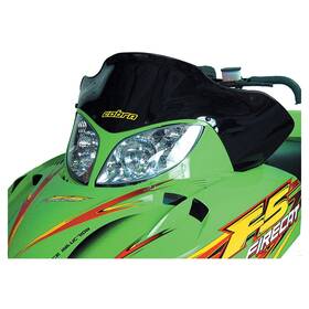 Windshield-14.25 Powermadd 1576-p420993-46 Cobra Inch -black For 2003-2006 Arctic Cat F5 Firecat