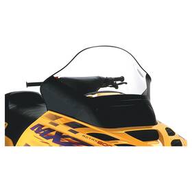 Powermadd 1710-p709261-90 Cobra Windshield-tall-15.5 Inch -clear With Black For 2003 Ski-doo Grand