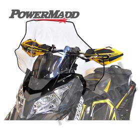 Windshield-tall-19 Powermadd 1783-p601407-73 Cobra Inch -clear With Black Fade For 2014-2018 Windshield-tall-19 Powermadd 1783-p601407-73 Cobra Inch -clear With Black Fade For 2014-2018