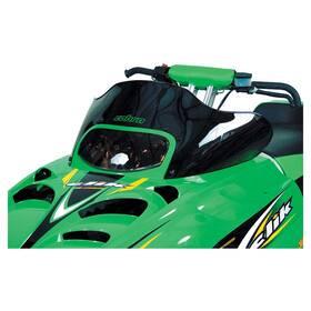Powermadd 2393-p674627-53 Cobra Windshield-10.25 Inch -black/cobra Logo For 2001-2002 Arctic Cat Z