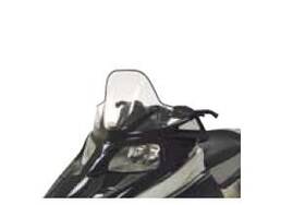 Powermadd 3776-p515393-86 Cobra Windshield-tall-16.5 Inch -clear With Black Graphics For 2008