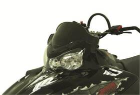 Windshield-20.5 Powermadd 3777-p533395-87 Cobra Inch -clear With Black Fade For 2018 Polaris 550