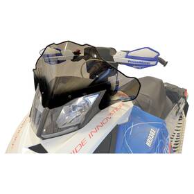 Powermadd 3878-p677597-98 Cobra Windshield-12 Inch -tint With Black Fade For 2008-2009 Ski-doo Mx
