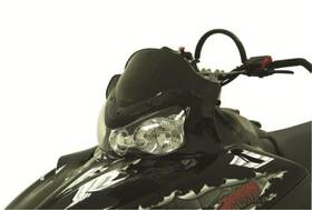 Powermadd 4119-p534079-69 Cobra Windshield-20.5 Inch -clear With Black Fade For 2020-2021 Polaris