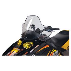 Windshield-14.5 Powermadd 4127-p516095-77 Cobra Inch -tint/black For 2007 Ski-doo Mx Z 800 Blizzard
