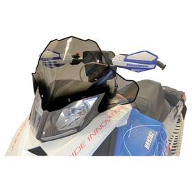 Powermadd 4206-p678253-66 Cobra Windshield-15 Inch -tint With Black Fade For 2011-2015 Ski-doo