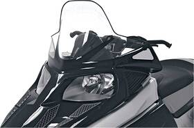 Windshield-tall-16.5 Powermadd 4440-p516721-30 Cobra Inch -clear With Black Graphics For 2015-2016