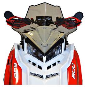 Powermadd 4572-p660985-72 Cobra Windshield-16 Inch -tinted For 2019-2021 Polaris 850 Switchback